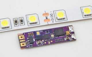 Обзор Smart Dimmer SDS, контроллер для светодиодной ленты