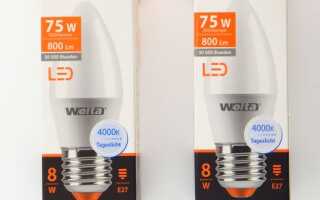 Светодиодные лампы Е27 Wolta 25SC8E27