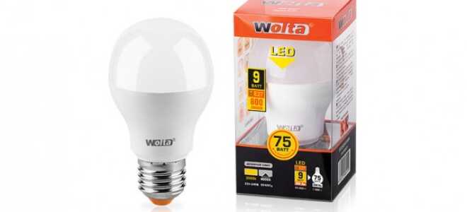 Светодиодные лампы Е27 Wolta 25S55BL9E27