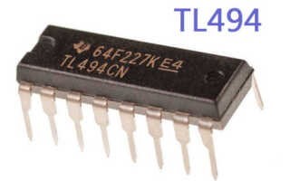 TL494 схема включения, datasheet