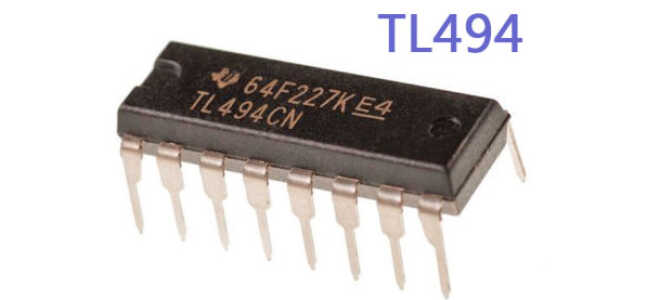 TL494 схема включения, datasheet