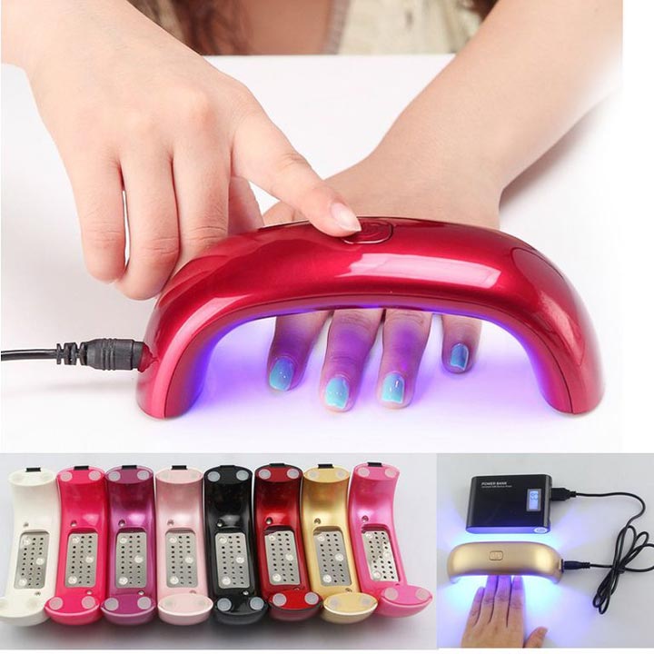 светодиодные led лампы для сушки лака от usb батарей портативные модели