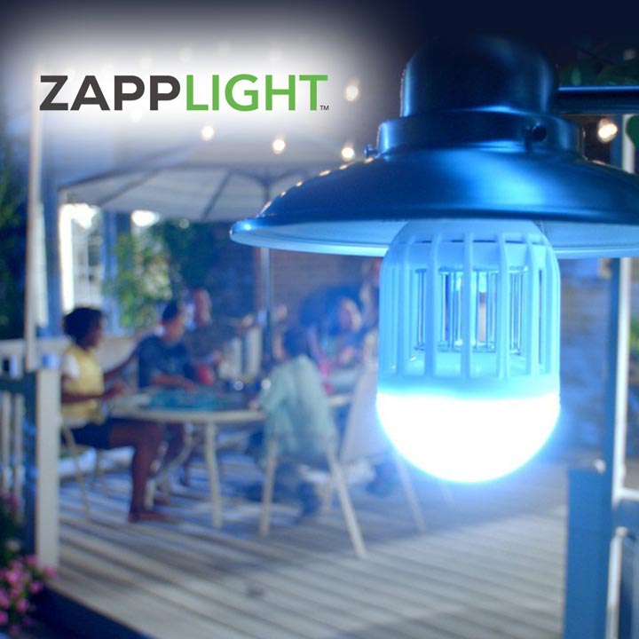 антимоскитная лампа Zapplight насколько эффективна