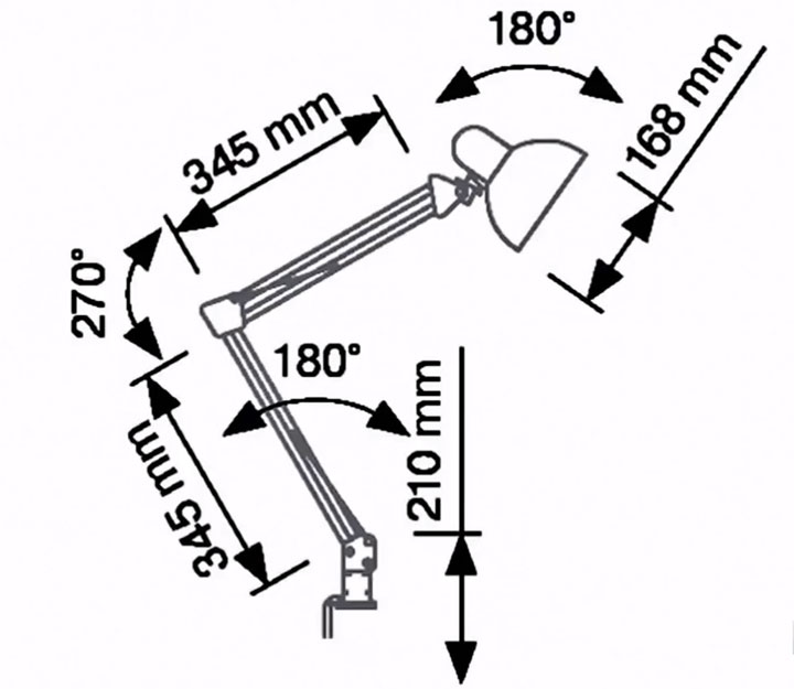 какой должен быть штатив у настольной лампы для школьника