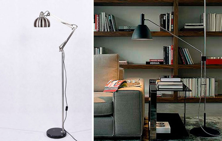 настольная лампа с установкой на полу а не на столе что лучше для школьника