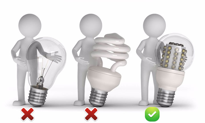 какой тип лампочки выбрать для настольного светильника школьнику