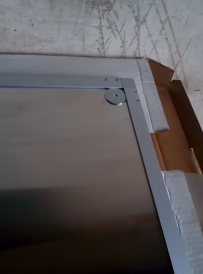 как закрепить led панель на магниты