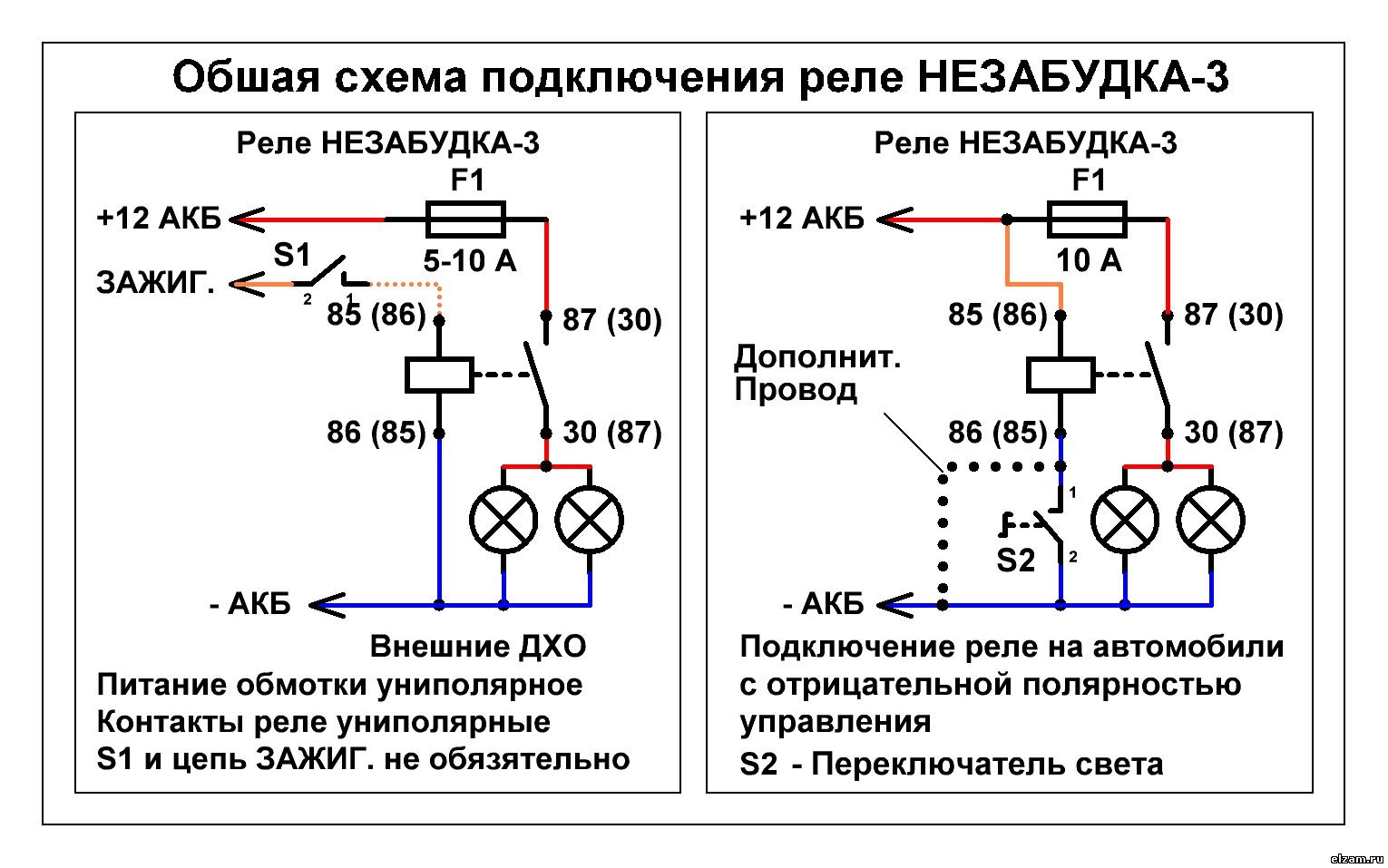Реле автосвет 