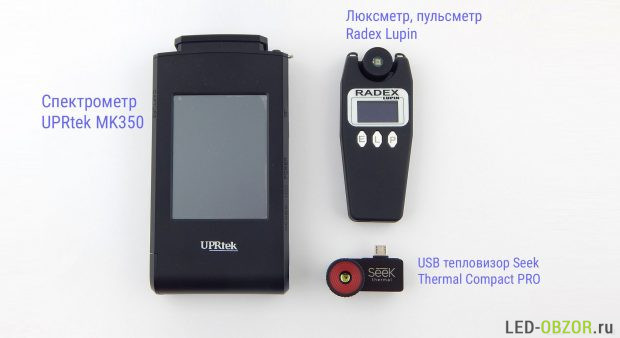 Используемые приборы
